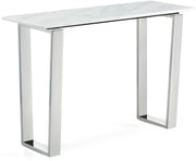 Carlton Chrome Console Table