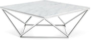 Skyler Chrome Coffee Table
