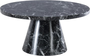 Omni Black Faux Marble Coffee Table