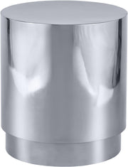 Jazzy Silver End Table