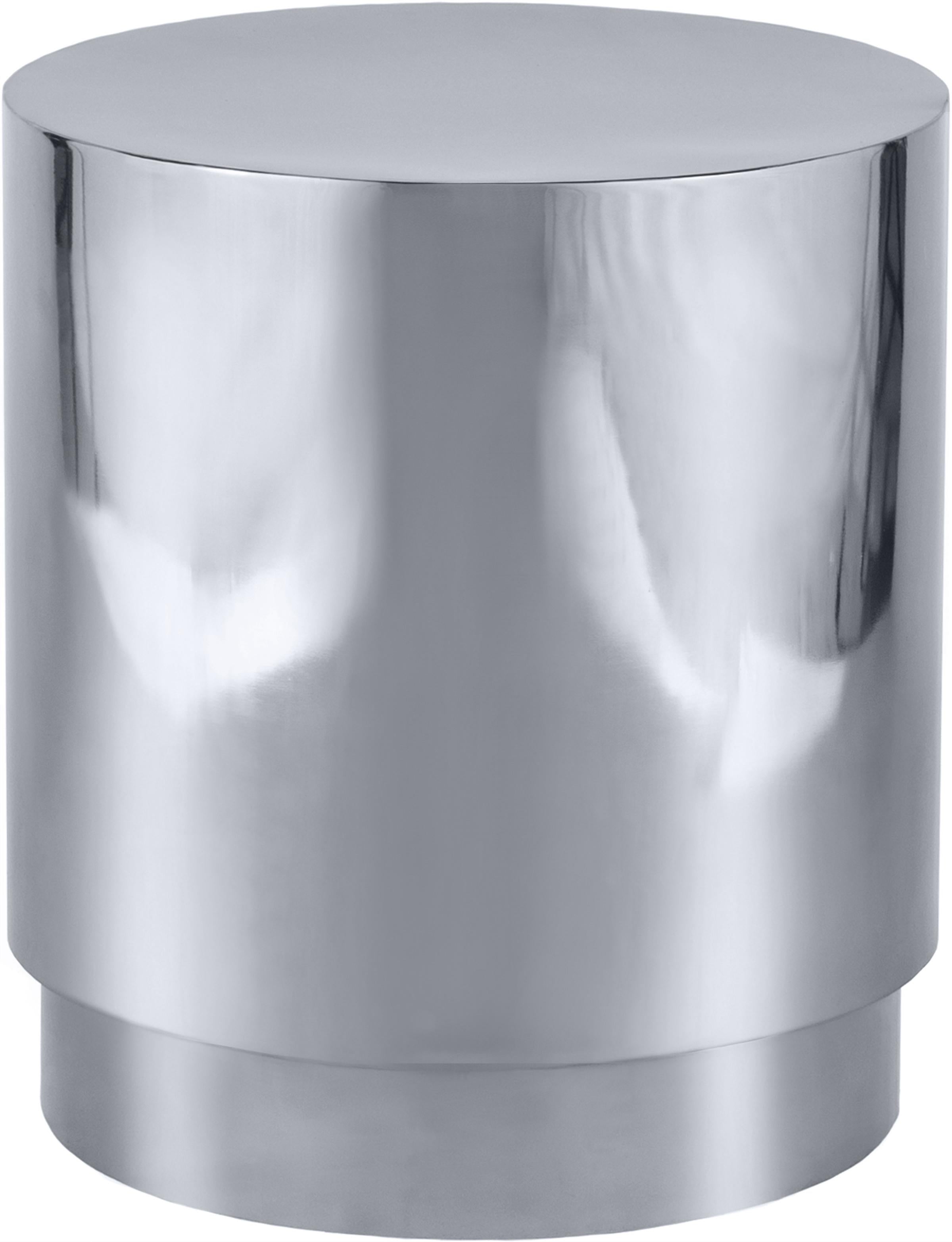 Jazzy Silver End Table