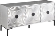 Glitz Antique Silver Sideboard/Buffet