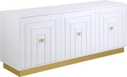 Cosmopolitan White Lacquer Sideboard/Buffet