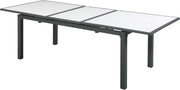 Nizuc White manufactured wood Outdoor Patio Aluminum Dining Table