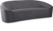 Riley Grey Velvet Sofa