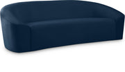 Riley Navy Velvet Sofa