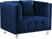 Mariel Navy Velvet Chair