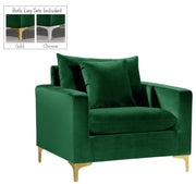 Naomi Green Velvet Chair