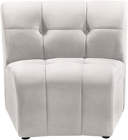 Limitless Cream Velvet Modular Chair