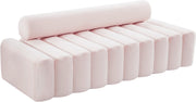 Melody Pink Velvet Sofa
