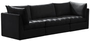 Jacob Black Velvet Modular Sofa