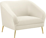 Hermosa Cream Velvet Chair