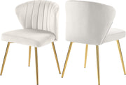 Finley Cream Velvet Dining Chair