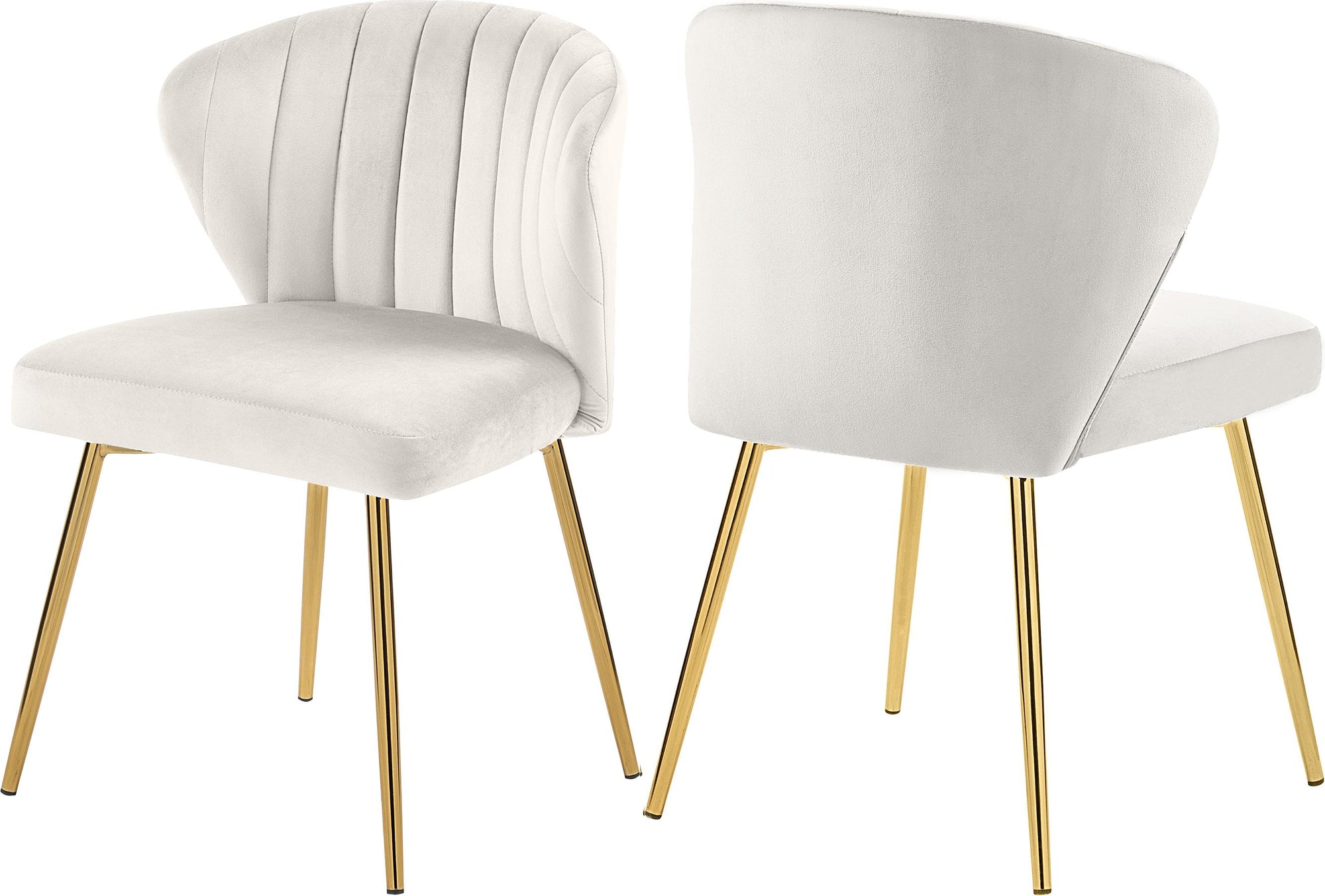 Finley Cream Velvet Dining Chair