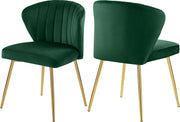 Finley Green Velvet Dining Chair