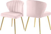 Finley Pink Velvet Dining Chair