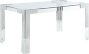 Casper Rich Chrome Dining Table