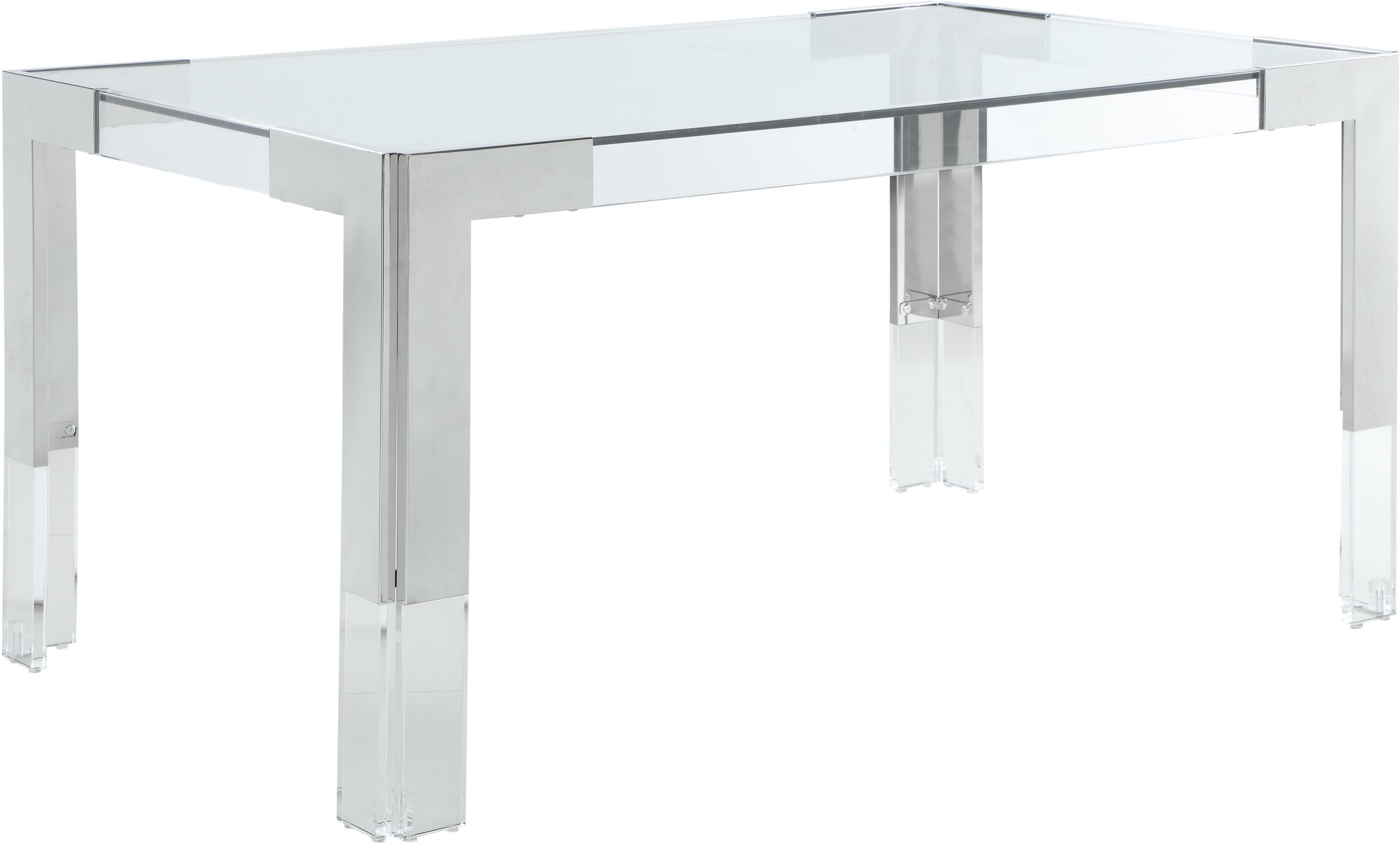 Casper Rich Chrome Dining Table