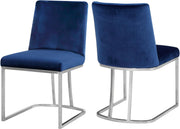 Heidi Navy Velvet Dining Chair