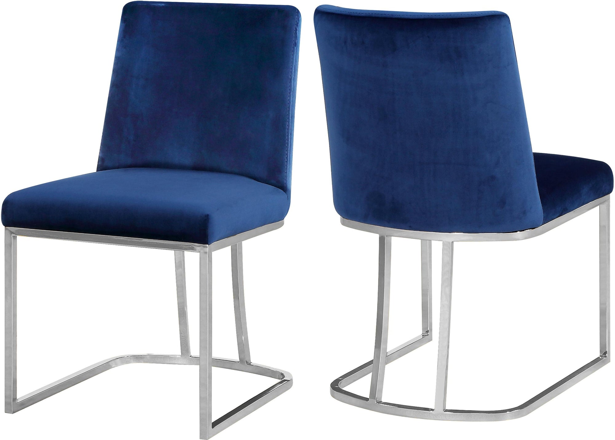 Heidi Navy Velvet Dining Chair