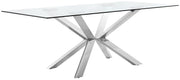Juno Chrome Dining Table