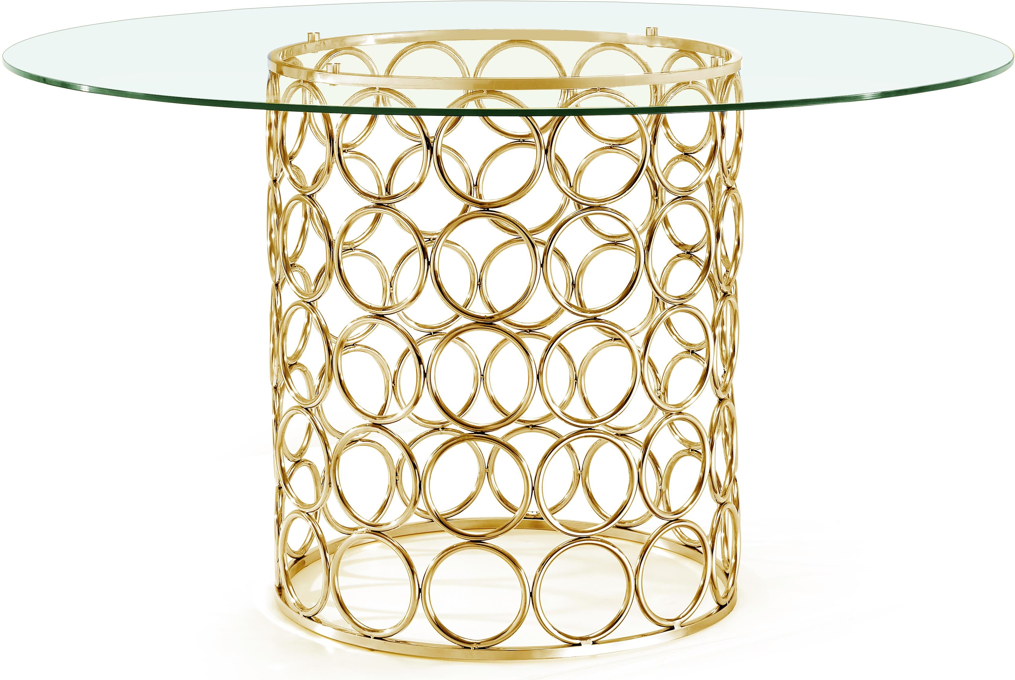 Opal Gold Dining Table