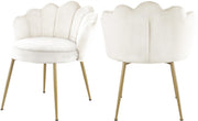 Claire Cream Velvet Dining Chair