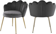 Claire Grey Velvet Dining Chair