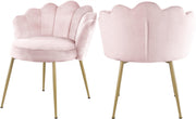 Claire Pink Velvet Dining Chair