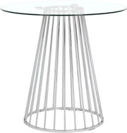 Gio Chrome Counter Height Table
