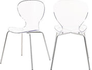 Clarion Chrome Dining Chair