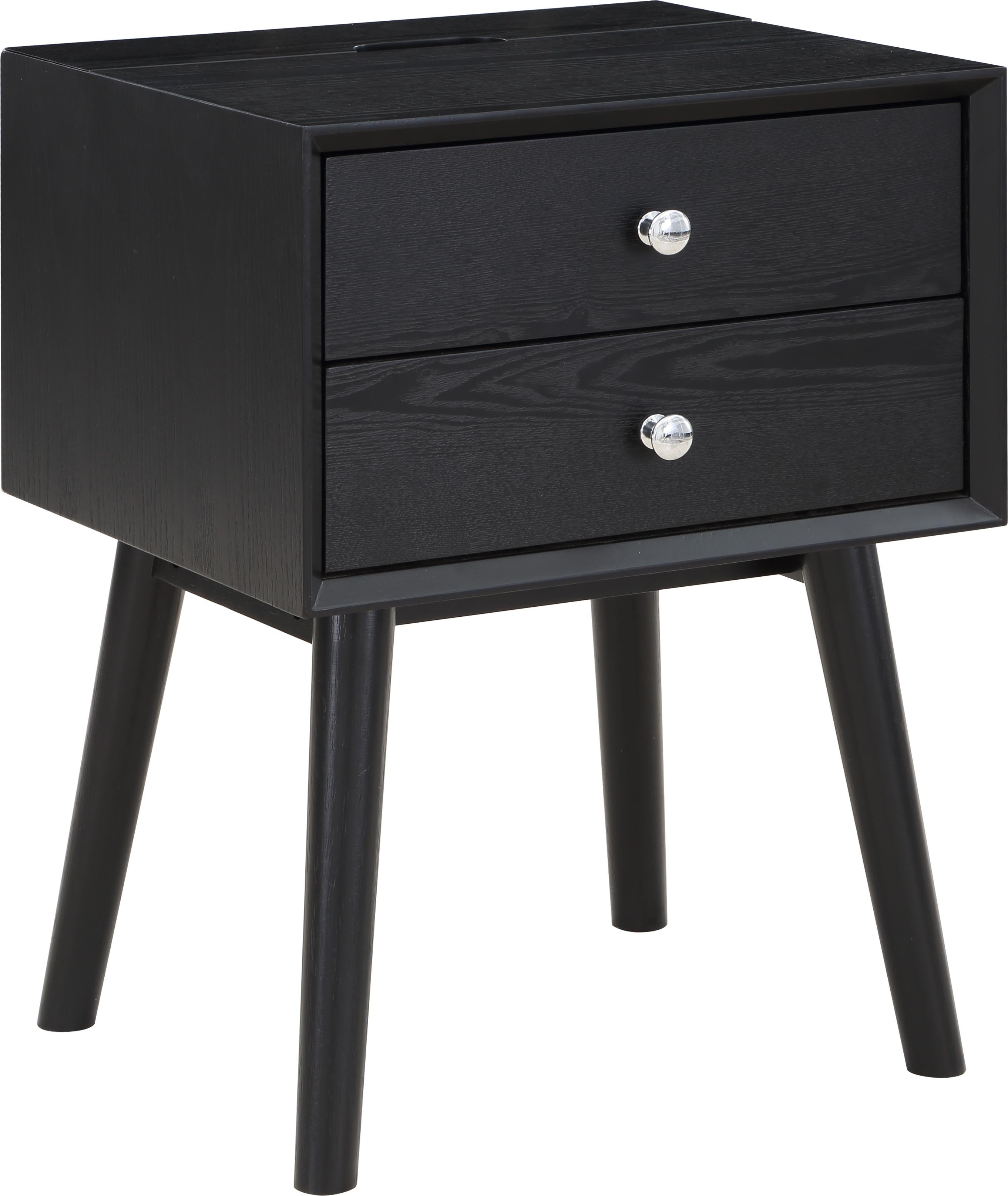 Teddy Black Night Stand