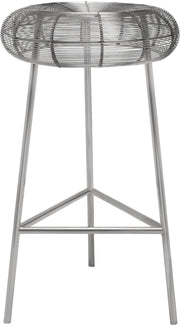 Tuscany Silver Counter Stool