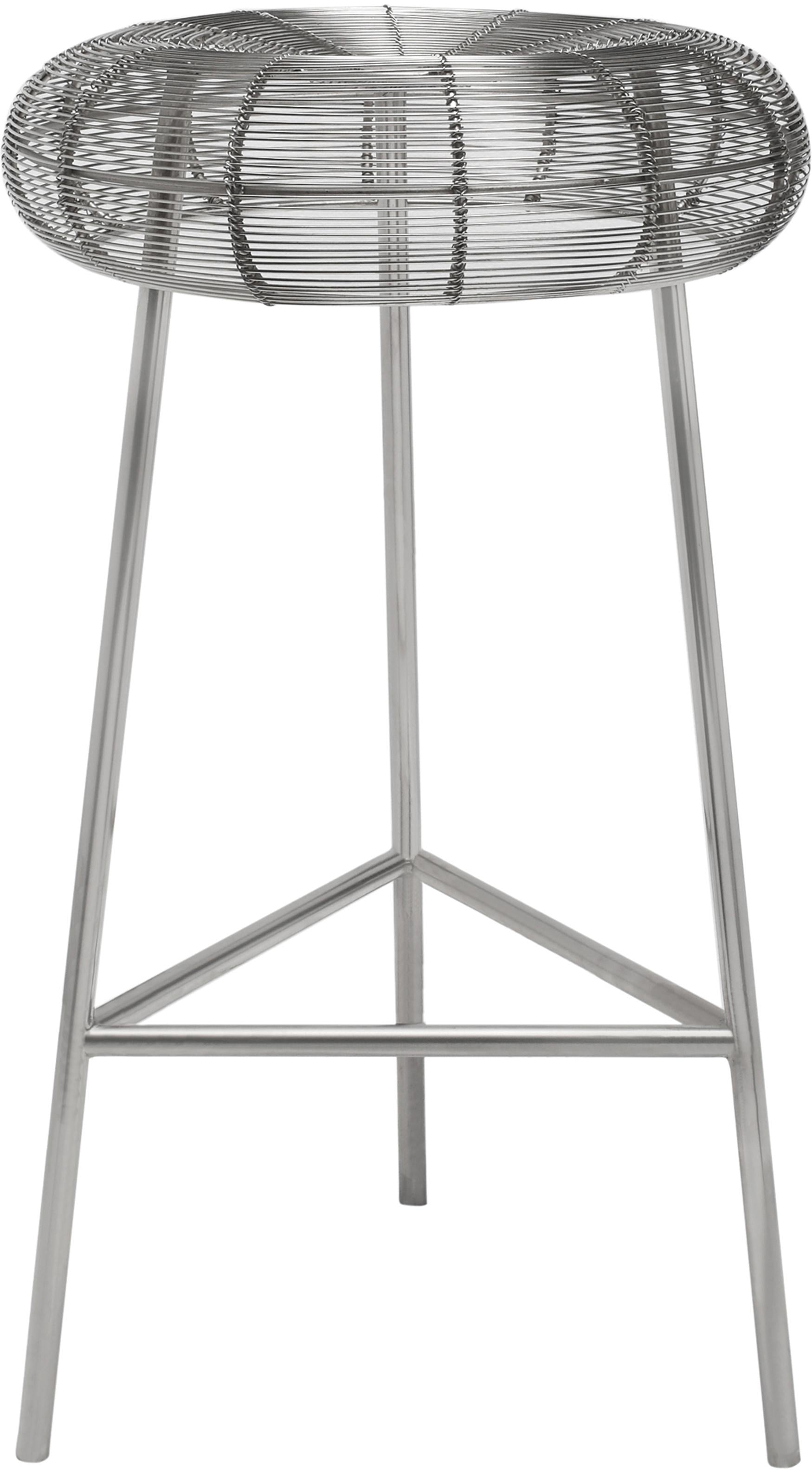 Tuscany Silver Counter Stool