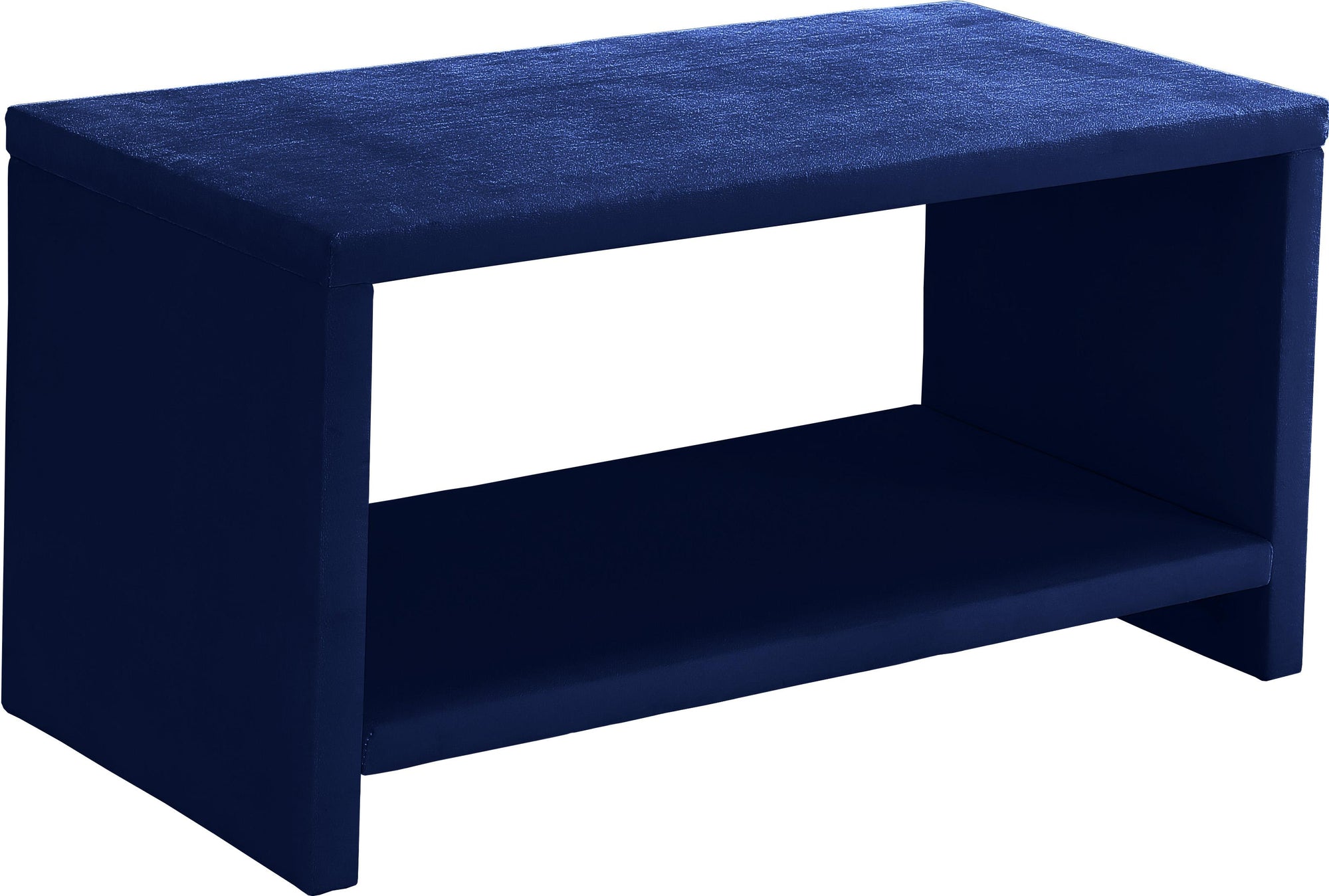 Cleo Navy Velvet Night Stand