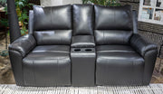 Glossmore Reclining Loveseat with Console