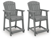 Sanctuary Beach Outdoor Counter Height Bar Stool (Set of 2)