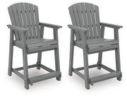 Sanctuary Beach Outdoor Counter Height Bar Stool (Set of 2)