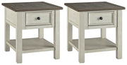 Bolanburg End Table Set