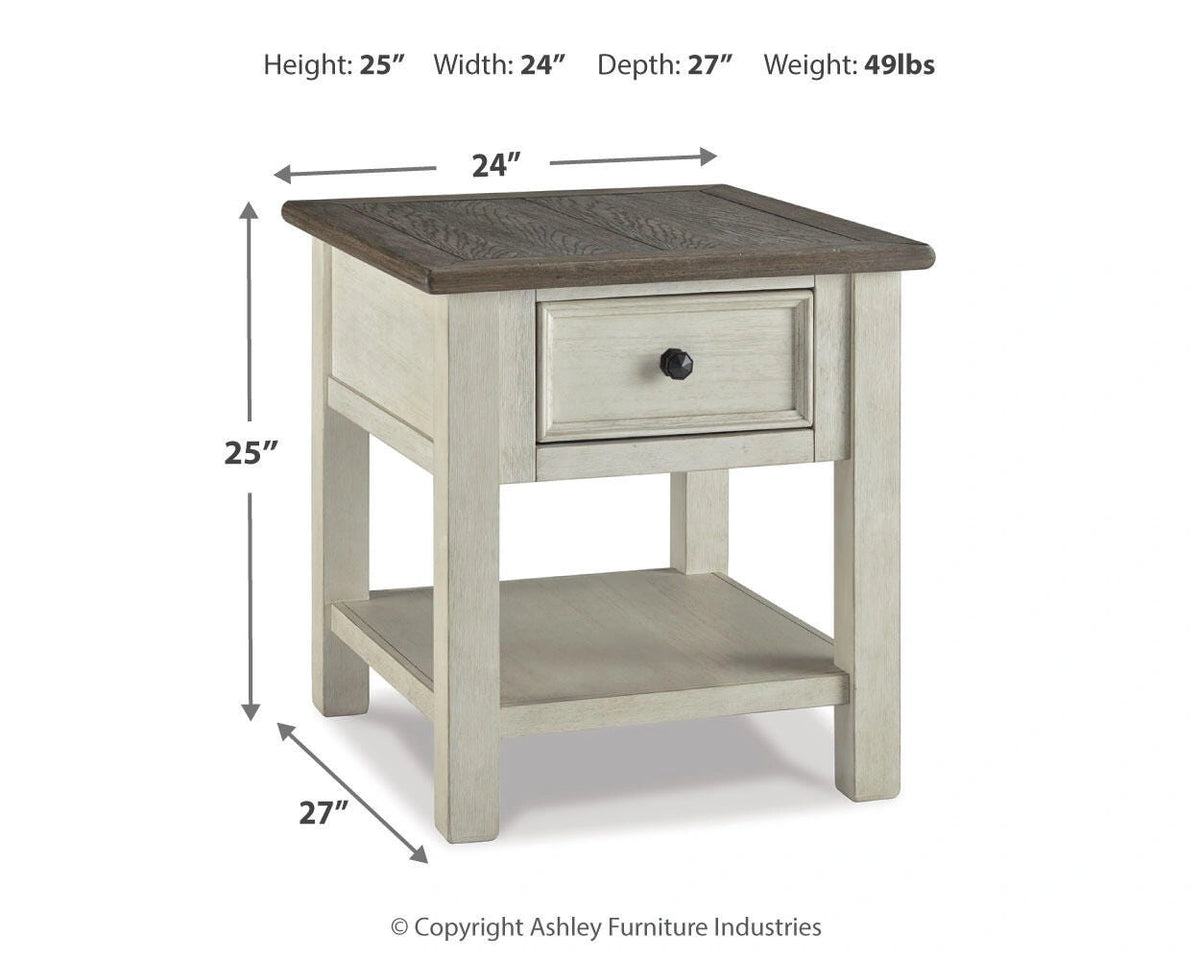 Bolanburg End Table Set