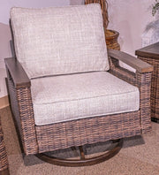 Monterey Point Outdoor Swivel Lounge Chair (Set of 2)