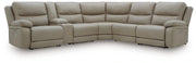 Narwhal Place Reclining Sectional with Storage Console