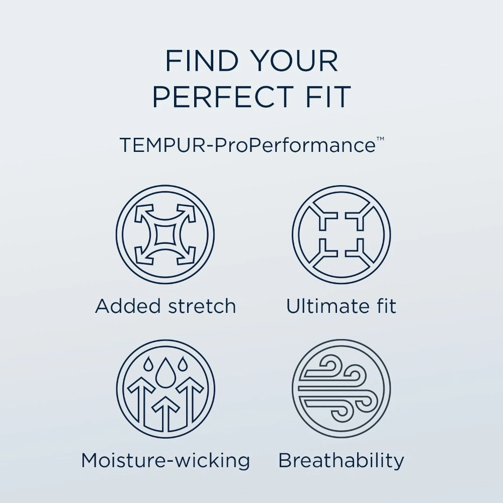 Tempur-Pedic ProPerformance Sheet Set- Sleepy Blue