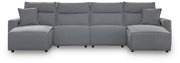 Modmax II Reclining Sectional with Double Chaise