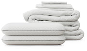 RH Mattress Protect Bundle Top of Bed