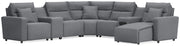Modmax II Power Reclining Sectional with Chaise and Audio System