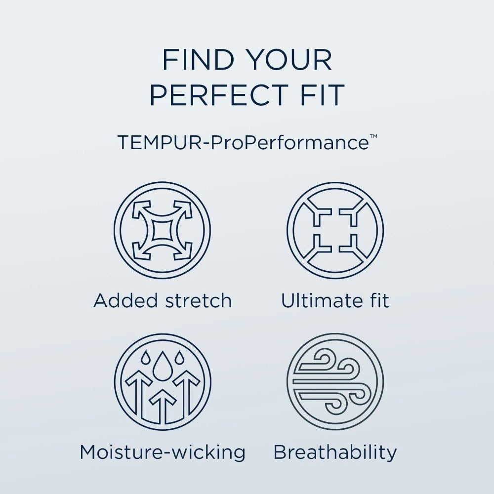 Tempur-Pedic ProPerformance Pillowcase Set - Sandstone