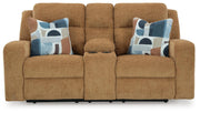 Kanlow Reclining Loveseat with Console