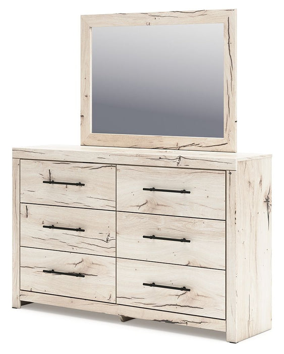 Lawroy - Light Natural - Dresser And Mirror