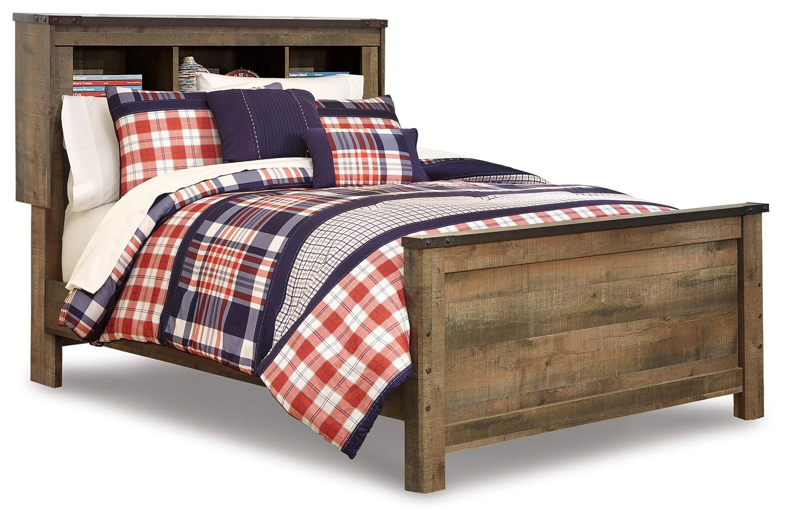 Trinell Bookcase Bed